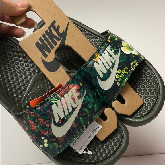 Women’s Benassi JDI Print Slide Sandals - Picture 3 of 3